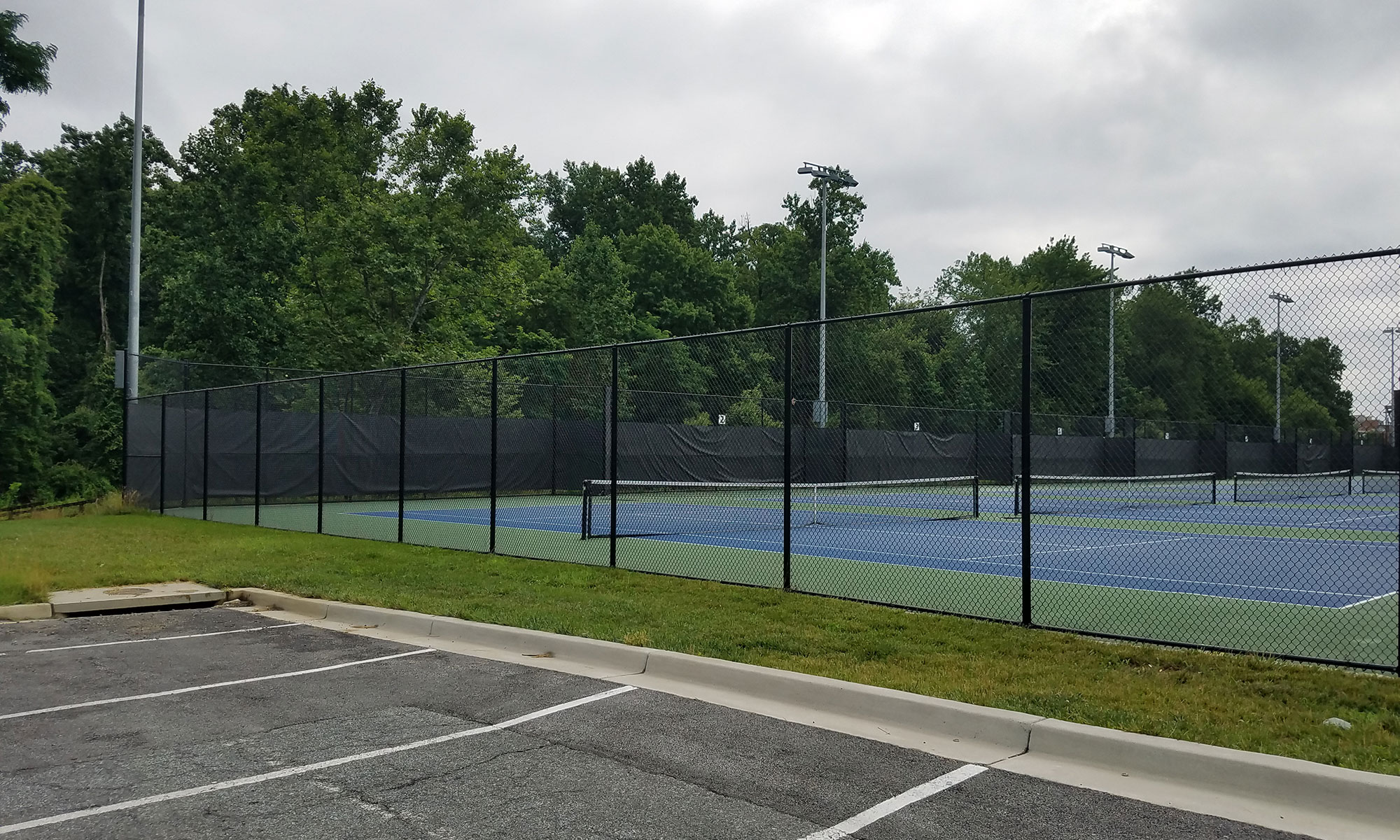 Wallace Montgomery: Cole Tennis Courts