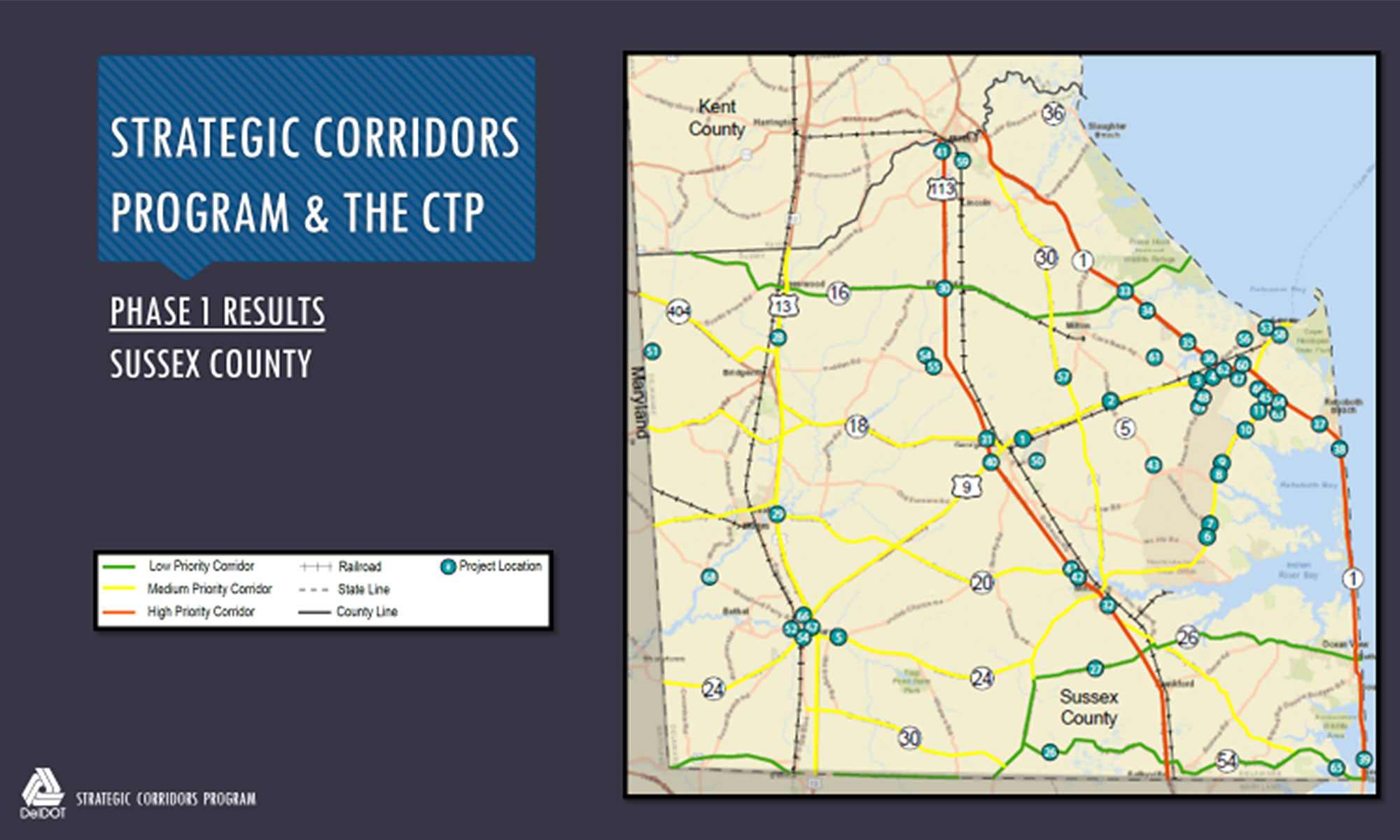 Wallace Montgomery: Delaware Strategic Corridor Program Development