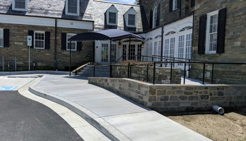 Wallace Montgomery: Glenview Mansion Parking LOT ADA Improvements