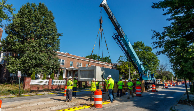 Wallace Montgomery: Greenmount Ave Conduits