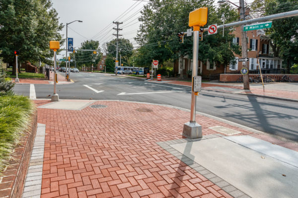 Wallace Montgomery: Main Street Newark Boundary Topo, LiDAR, and ADA Surveys