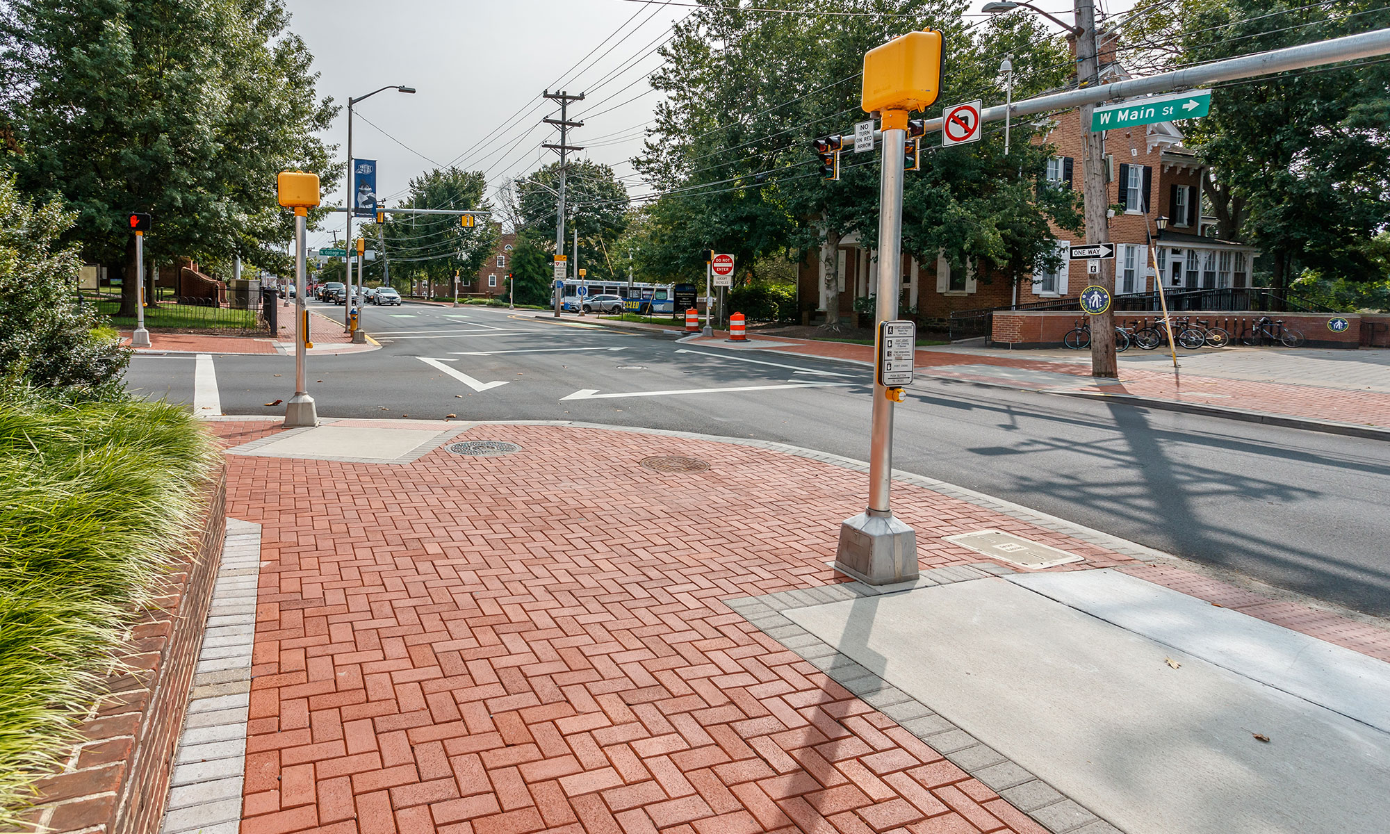 Wallace Montgomery: Main Street Newark Boundary Topo, LiDAR, and ADA Surveys