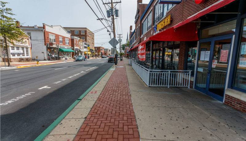 Wallace Montgomery: Main Street Newark Boundary Topo, LiDAR, and ADA Surveys