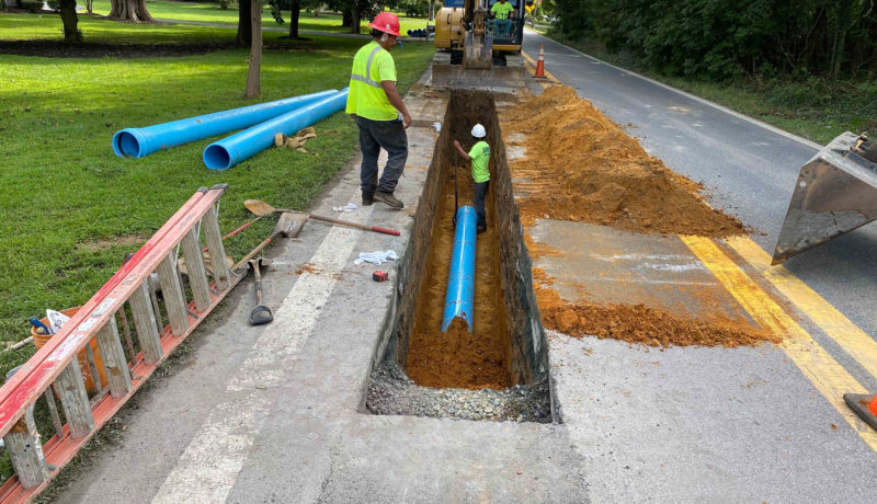 Wallace Montgomery: St. Margaret's Water Main Extension