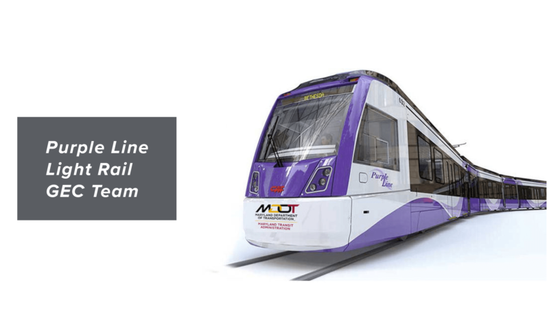 Wallace Montgomery: Purple Line Light Rail Transit GEC